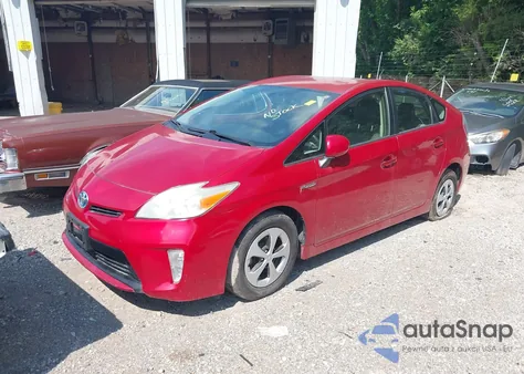 2012 Toyota Prius Two from USA, damaged, VIN JTDKN3DU5C5477362